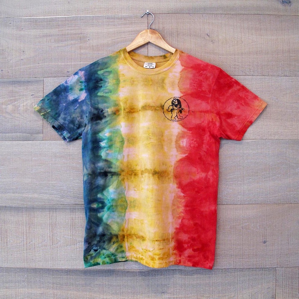 Tie Dye Grateful Dead/Bob Marley mash up